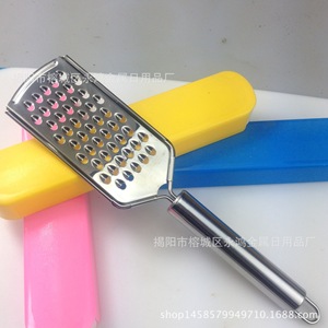 Rallador de Queso de Acero Inoxidable, Rallador de Jengibre con Orificios Pequeños, Cortador de Verduras Multifuncional, Utensilio de Cocina, Hecho en Jieyang - Product Image 2