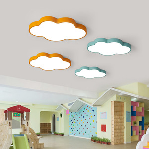 Lámpara de Techo LED Moderna Minimalista IP65 con Control Remoto, Sensor/Voz, Alto CRI 80, Estilo Crema, Base de Hierro Acrílico - Product Image 3