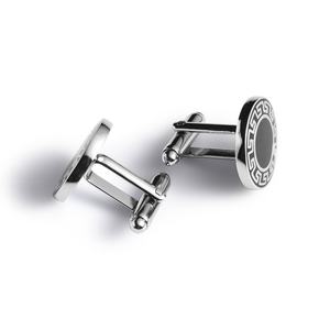 Promotion Gifts Make Custom <b>Cufflinks</b> Men Shirts Double Plating Silver <b>Cufflink</b> - Product Image 4