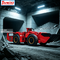 Chargeur souterrain LHD Tuoxing TC-200E, Scooptram minier électrique 75KW, 4t, godet de 2m, force de traction de 110kN, économie d'énergie