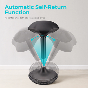 Ergonomic Height Adjustable Leaning Wobble Ergonomic <strong>Stool</strong> Standing Chair Active Flexible Seat Wobble <strong>Stool</strong> for <strong>Office</strong> - Product Image 4