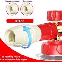Pistolet à mousse de neige rouge cristal ours pour nettoyeur haute pression ajustement universel/Electrich/Bort/Ar/Parkside Finger Grip Car Wash