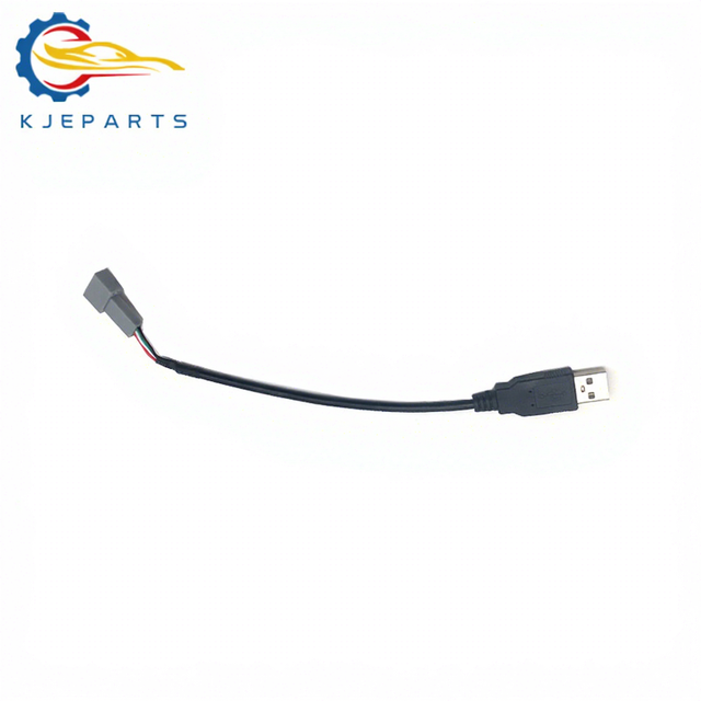 Complete Charging USB Cable Auto 4Pin Male Female Adapter PVC IP66 Rated USB Wiring Harness for Hyundais