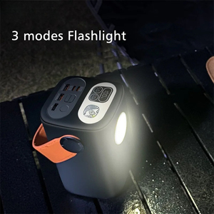 Banco de Energía de Alta Capacidad 60000mAh 100W con Carga Rápida Bidireccional, Salida USB-C, Pantalla LED y Luz de Camping para Laptop y Smartphone - Product Image 3