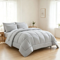 Ensemble de literie en microfibre 7 pièces pour hôtel et maison, vente en gros, comprenant 4 draps et 3 couettes