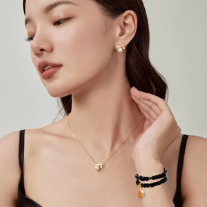 Montre Handodo de luxe pour femmes, élégante et colorée, avec des pierres précieuses, des cristaux et des perles d'obsidienne, avec un bracelet de 38 mm/42 mm et un bracelet de 16 mm pour montre - Product Image 2