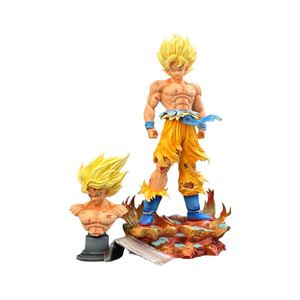 Nouvelle <span class=keywords><strong>figurine</strong></span> d'action <span class=keywords><strong>Dragon</strong></span> <span class=keywords><strong>Ball</strong></span> de 35 cm, <span class=keywords><strong>Super</strong></span> Saiyan, Goku endommagé par le combat, <span class=keywords><strong>figurine</strong></span> d'anime <span class=keywords><strong>Super</strong></span> Saiyan, ornement - Product Image 3