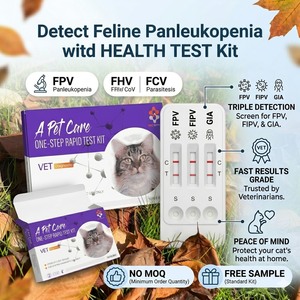 ชุดตรวจวินิจฉัยโรค <span class=keywords><strong>FIV</strong></span>/FELV/FCOV/HW แบบเร็วสำหรับสัตว์เลี้ยง ยี่ห้อ Super September OEM สำหรับคลินิกสัตว์ - Product Image 6