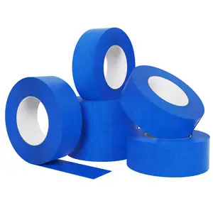 Blue Painters Tape Masking Tape 1 Inch Wide Total 27 Yards Long for Wall Painting Glass Painting