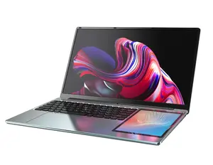 Ordenador portátil del OEM 15,6 + pantalla dual de 7 pulgadas Intel Celeron N5095 Win 11 ordenador portátil de la pantalla táctil con el desbloqueo de la huella dactilar para el negocio - Product Image 1