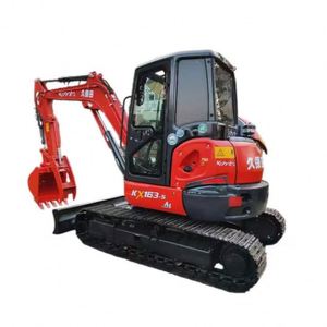 Good Condition Kubota Engineering <b>Excavator</b> Construction <b>Machine</b> KX163-5 6Ton <b>Excavator</b> on Sale - Product Image 1