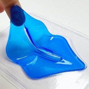 Masque Lèvres au Collagène et Vitamine C Effet Cristal Bleu, Marque Privée OEM, Éclaircissant, Anti-rides, Hydratant, Végétalien, Logo Personnalisé, Vente en Gros - Product Image 5