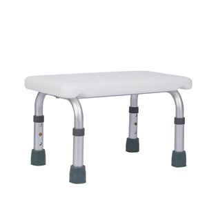 Bathroom Safety <b>Stool</b> Aluminum Alloy Frame Adjustable Height For Elderly Disabled Pregnant Women - Product Image 4