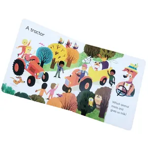 Customized Board Book Printing Service On Demand By Manufacturer Specializing In Paper Paperboard Printing
