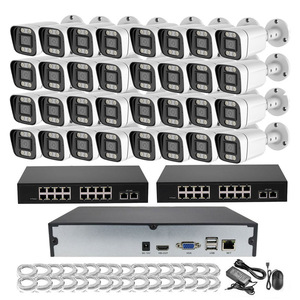 Sistema <span class=keywords><strong>de</strong></span> Módulo IP Para Cámara <span class=keywords><strong>de</strong></span> <span class=keywords><strong>Seguridad</strong></span> CCTV POE Para Exteriores <span class=keywords><strong>de</strong></span> 32 Canales con Audio Bidireccional, 8MP 4K, Detección Facial y Humana, <span class=keywords><strong>Kit</strong></span> NVR 4K <span class=keywords><strong>de</strong></span> <span class=keywords><strong>8</strong></span> MP - Product Image 1