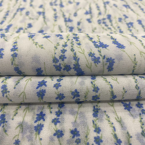 Stampa digitale tessuto Chiffon De Chine tessuto altro rotolo di tessuto imballaggio lavorato a maglia fare secondo <span class=keywords><strong>disegni</strong></span> stampati Crepe 160CM - Product Image 4