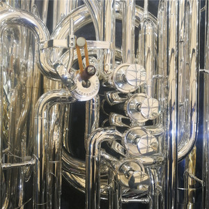 <span class=keywords><strong>Instruments</strong></span> à cuivres Tuba professionnels CC 6/4 à piston avant - Product Image 5