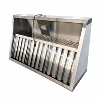 Hottes de fumigation carrées Jingzhilan, adaptées aux écoles, hôtels et résidences. Hotte aspirante professionnelle pour cuisine d'hôtel