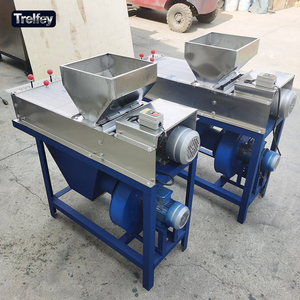 Machine à retirer la peau rouge des cacahuètes à haute efficacité, moteur électrique avec fenêtre d'observation pour les usines alimentaires - Product Image 2