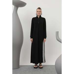Vestido con cremallera Loreen Black Tick-Tack para mujer, diseño elegante, ajuste cómodo, estilo versátil, modelo 20600ELB - Product Image 3