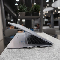 Laptop H-P 820G3 portabel bisnis, komputer kantor harga rendah, I3-6th 8GB RAM 256GB SSD ringan 13 inci