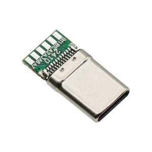 Fabricant USB 3.0 <span class=keywords><strong>Type</strong></span>-<span class=keywords><strong>C</strong></span> 24 broches <span class=keywords><strong>connecteur</strong></span> mâle transfert de données à souder charge rapide 3A 5A <span class=keywords><strong>Type</strong></span> <span class=keywords><strong>C</strong></span> Port <span class=keywords><strong>Connecteur</strong></span> avec carte PCB - Product Image 3