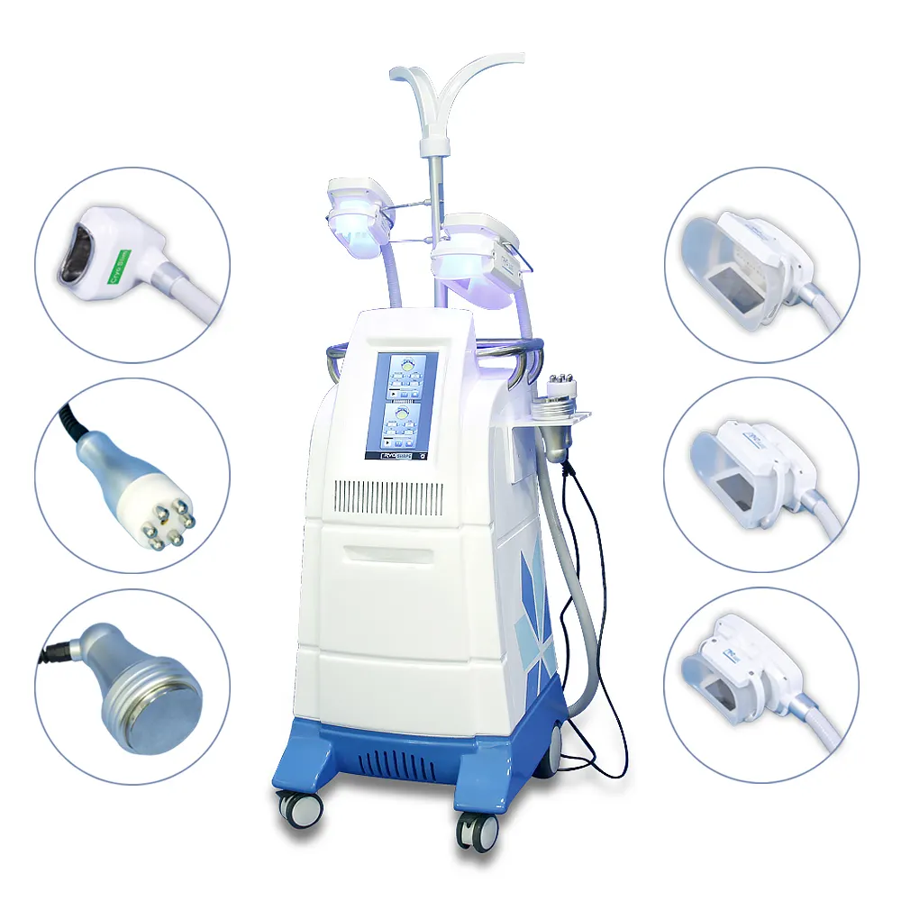 360 Cryolipolyse Cellulite Reduction Cool Body Sculpting cyrotherapy Slimming Machine rf skin Fat Freeze Cryo Machine