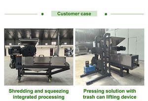 Machine de déshydratation des déchets alimentaires/traitement des eaux usées des déchets alimentaires/machine de déshydratation des déchets alimentaires - Product Image 3