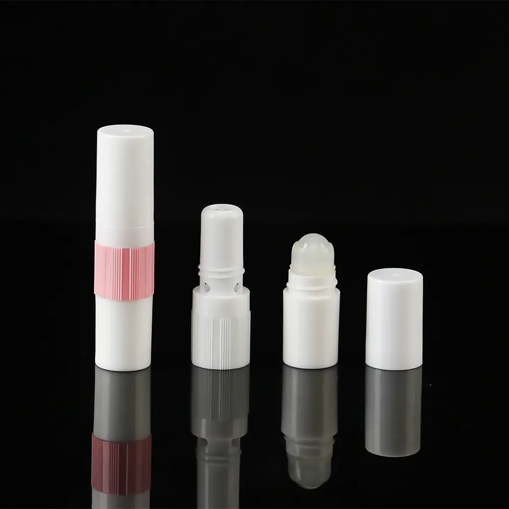 Gaya baru 2 in 1 Roll-on China Inhaler hidung portabel Mini Inhaler tongkat kosong