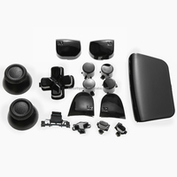 Ensembles complets de boutons de remplacement de jeu pour boutons PS5 V1 Boutons de contrôleur galvanisés Pavés tactiles