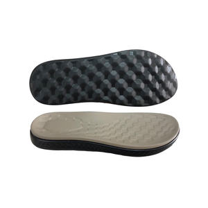 Semelle de chaussure pour homme en PVC naturel, antidérapante et durable, pour chaussures classiques, offrant une adhérence stable et un soutien confortable pour la marche - Product Image 1