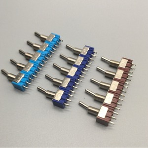Cf Mts 102 Toggle <b>Switch</b> 6mm 3 Pin 2 Position <b>12v</b> 10000 Cycle On Off Reset For Electronics - Product Image 2