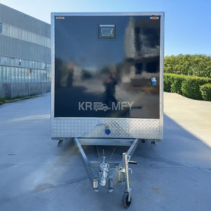 <b>Portable</b> <b>Toilet</b> Trailer Luxury Steel Security Door Eco-Friendly Durable Public Use Mobile Bathroom - Product Image 3