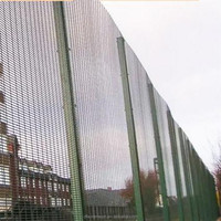 Clôture de prison à vue dégagée haute sécurité 686 868 358 pour le marché africain, clôture en fil soudé anti-escalade de 6 pieds de haut