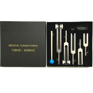 Kit d'instruments de test sensoriel des nerfs par thérapie vibratoire sonore avec diapasons médicaux 128-2048 Hz en gros - Product Image 1