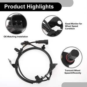 Nuevo Kit de Sensor de Velocidad de Rueda ABS BST No.4743869AD/4743869AE/4743869AF, Juego de Sensor ABS Trasero Izquierdo de 1 <span class=keywords><strong>A</strong></span>ño para Dodge Journey 2014-2020 - Product Image 4