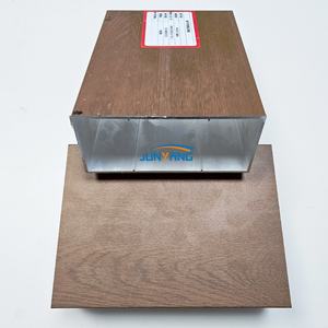 JUNYANG <span class=keywords><strong>Alu</strong></span> 6061 6063 T5 T6 Tubes en aluminium à grain de bois Tuyaux Coupe Profilés en aluminium industriel Profilés en aluminium extrudé - Product Image 2