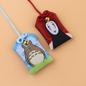 47 estilos mixtos Anime Girls Demon Slayer Sachet gracias regalo Kuluomi colgante seguro bendición bolsa lindo amuleto guardia bolsa fragante - Product Image 6
