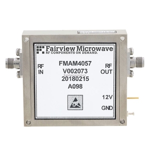 ใหม่และเป็นของแท้ FMAM4057 POWER AMP 2000MHZ-18GHZ P1DB สำหรับเครื่องขยายสัญญาณ RF และไร้สาย/RF แบบมาตรฐาน - Product Image 1