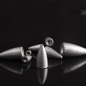 ตะกั่วตกปลาแบบกระสุน น้ำหนัก 7-40 กรัม ขายส่ง / สามารถเลือกวัสดุเป็นสังกะสีได้ด้วย - Product Image 5