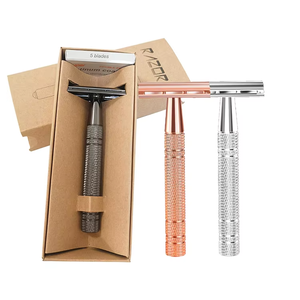 High Quality Adjustable Men's Shaving Tool Handle Shaving <strong>Razor</strong> <strong>Double</strong> <strong>Edge</strong> Blade <strong>Razor</strong> - Product Image 4