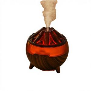 Diffuseur d'arômes purificateur d'air volcan miniature 300 ml, à piles, en plastique, silencieux, pour usage domestique et hôtelier, pour huiles essentielles - Product Image 4