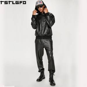 Oem Odm Waxed <b>Fleece</b> Hoodie Coated Heavyweight Water Resistant Streetwear Boxy Fit <b>Black</b> Sweatshirt Wholesale Bulk - Product Image 3