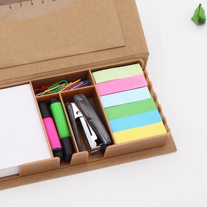Tùy Chỉnh In Ấn Sinh Thái Memo Pad Bài Sticky Note Holder Với Pen Set Bán Buôn - Product Image 5