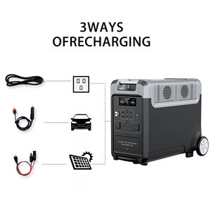 Generador Solar Portátil de 3840WH con Batería LiFePO4 de 3600w para Emergencias, Camping y Almacenamiento de Energía Doméstica - Product Image 5