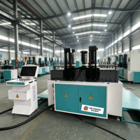 Machine de pliage automatique de profilés métalliques CNC avec capacité de 400 mm pour la fabrication de rampes, de cadres de véhicules et de supports CVC