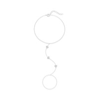 Nouveau design tendance : Bracelet en argent sterling 925 avec pendentif cœur, style exotique, bijoux fins pour femmes, vente en gros