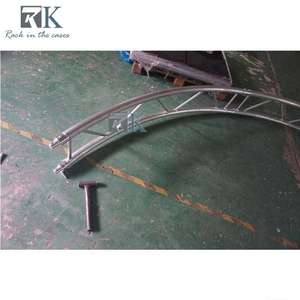 RK 290*290mm Heavy-Duty Spigot Round Truss Aluminum 6082-T6 TUV Certified Model RKS-SQ29100-T3 for Concert & Event Roof Systems - Product Image 6