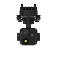 Caméra stabilisée à 3 axes et 3 capteurs EO/IR TZ130TB, zoom optique 30x, imagerie thermique 35 mm, télémètre laser 3 km pour drone