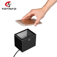 Pembaca Kartu Identitas Eropa TOTINFO Table OCRB, Mendukung Pemindaian Kode QR dan Kode Batang 1D, Sensor CMOS, Kabel USB 2m, Garansi 2 Tahun